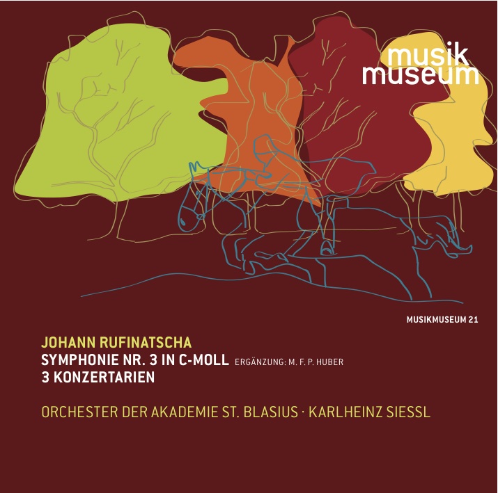 Das ist eine CD mit Werken von Johann Rufinatscha mit Ergänzungen von Michael FP Huber