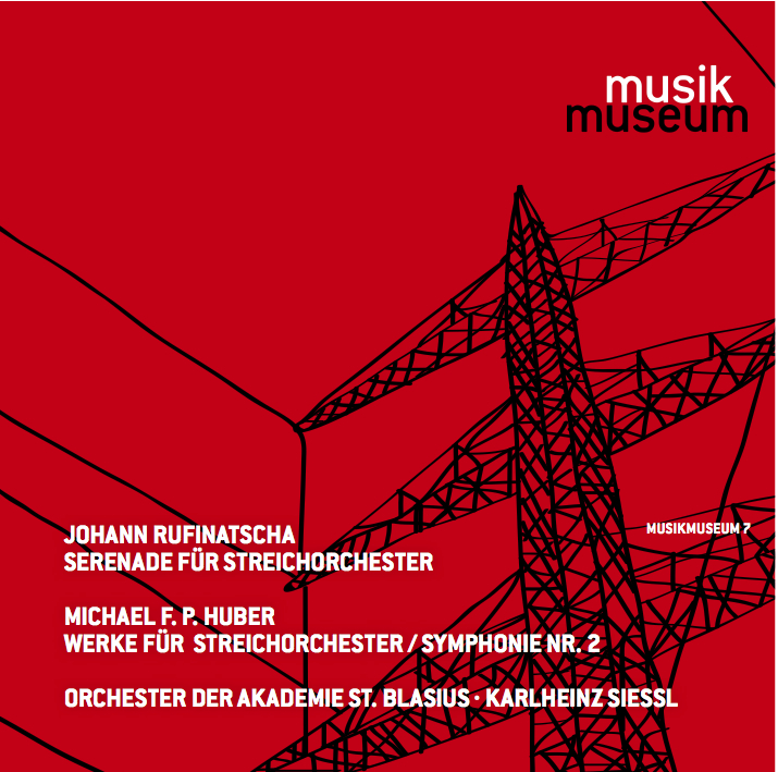 Das ist eine CD mit Werken von Michael FP Huber. Partita für Streichorchester, Jen la Momento, Symphonie Nummer 2